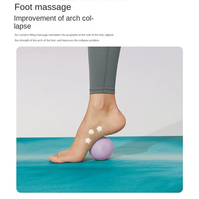 63 mm Silicone Fascia Massage Ball for Yoga and Foot Massage