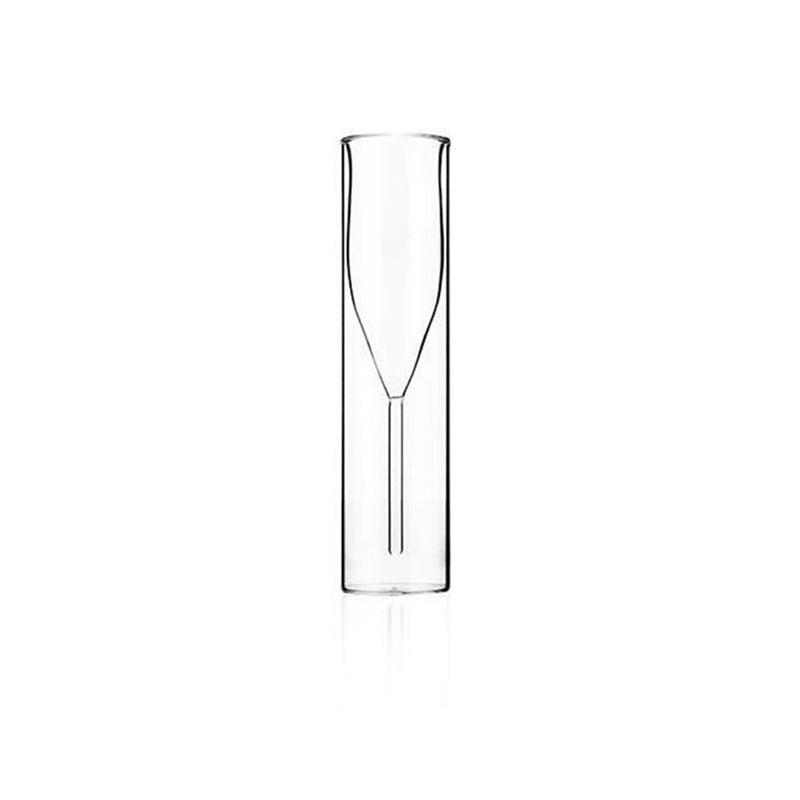 Double-Wall Champagne Flute Glass – 115 ml
