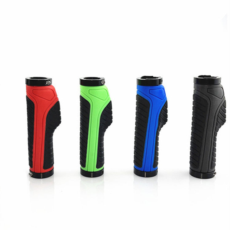 13 cm Bilateral-Locking Rubber Bicycle Handlebar Grips