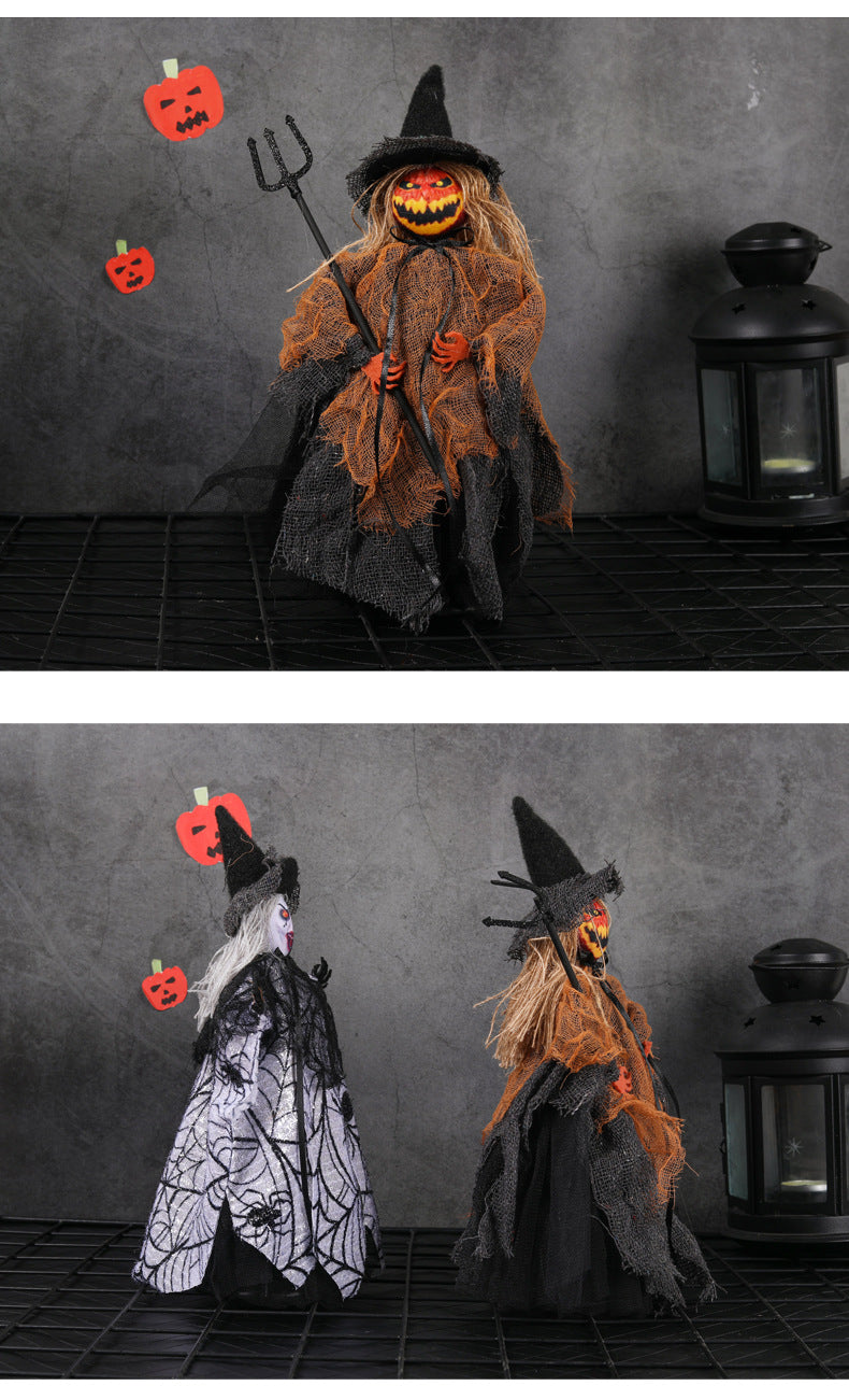 Fabric Halloween Ghost or Pumpkin Decoration