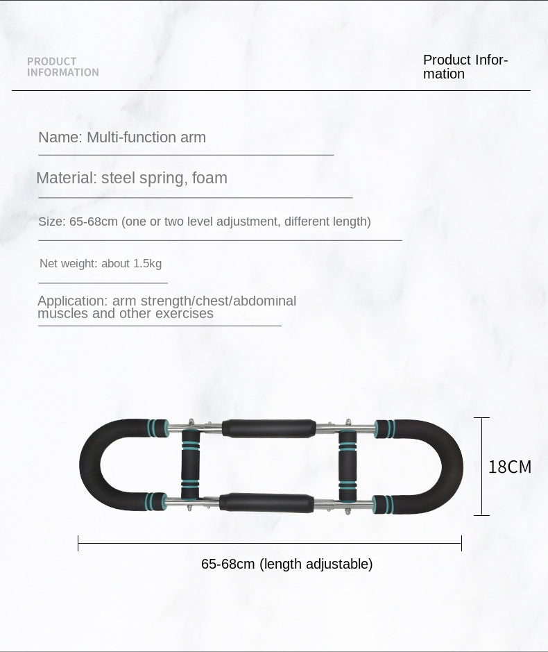 3-Level Adjustable U-Shaped Arm Trainer