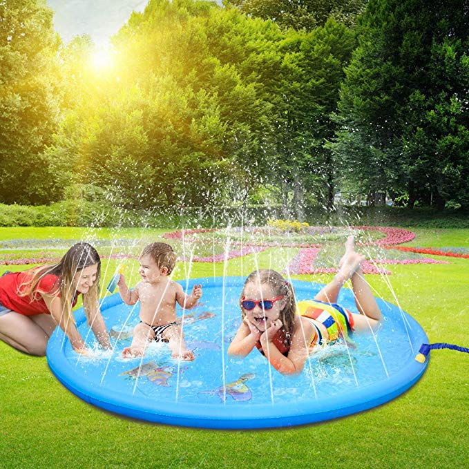 Kids’ PVC Sprinkler Splash Pad Water Mat
