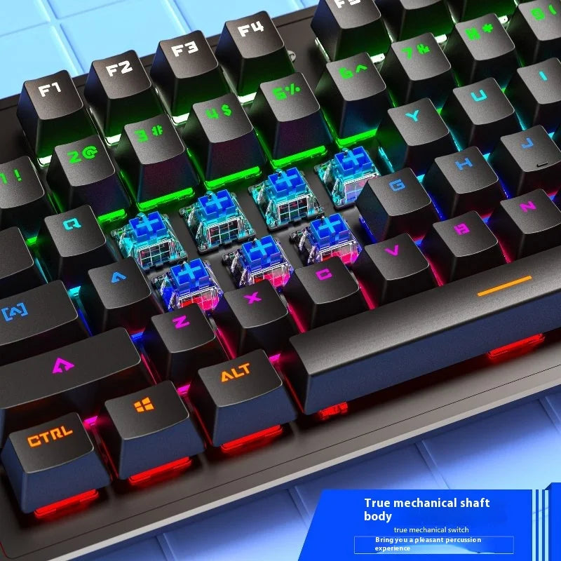 K880 104-Key Hot-Swappable Wired Mechanical Keyboard