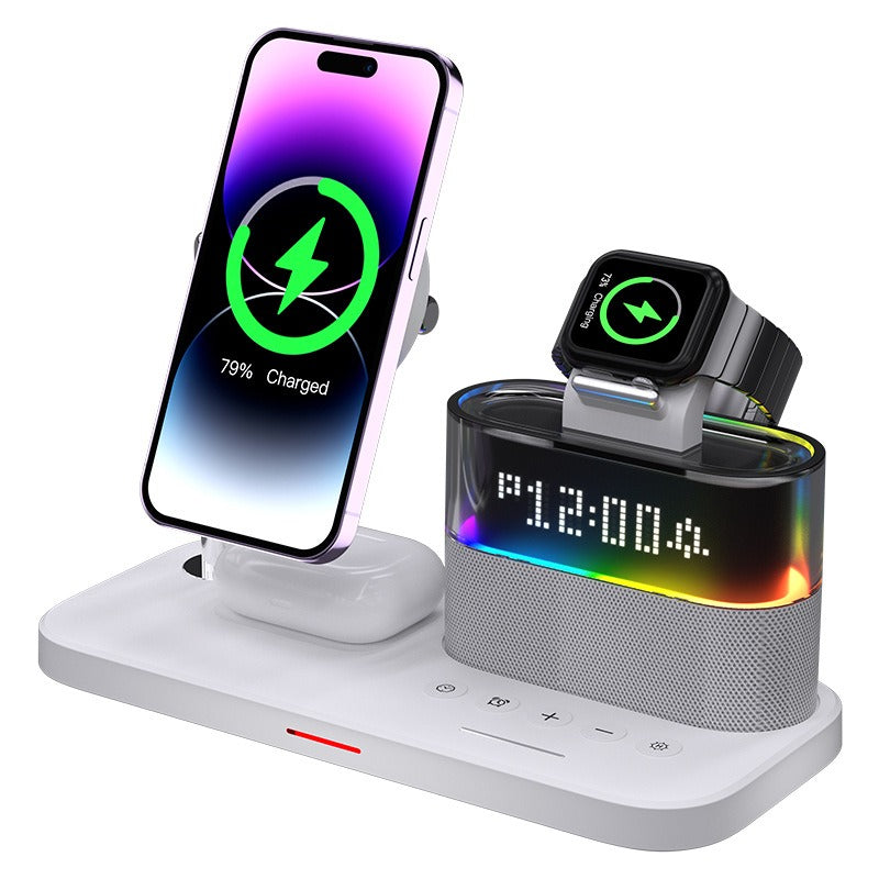 3-in-1 Magnetic Wireless Charger – 25W Fast Charging Station for iPhone, Apple Watch & AirPods