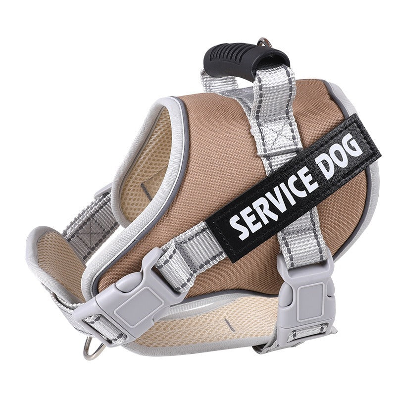 No-Pull Dog Harness with Reflective Trim, Top Handle & Velcro Patch – Padded, Adjustable, Dual D-Ring | XS–XXL | 10 Colors | Optional Leash Bundle