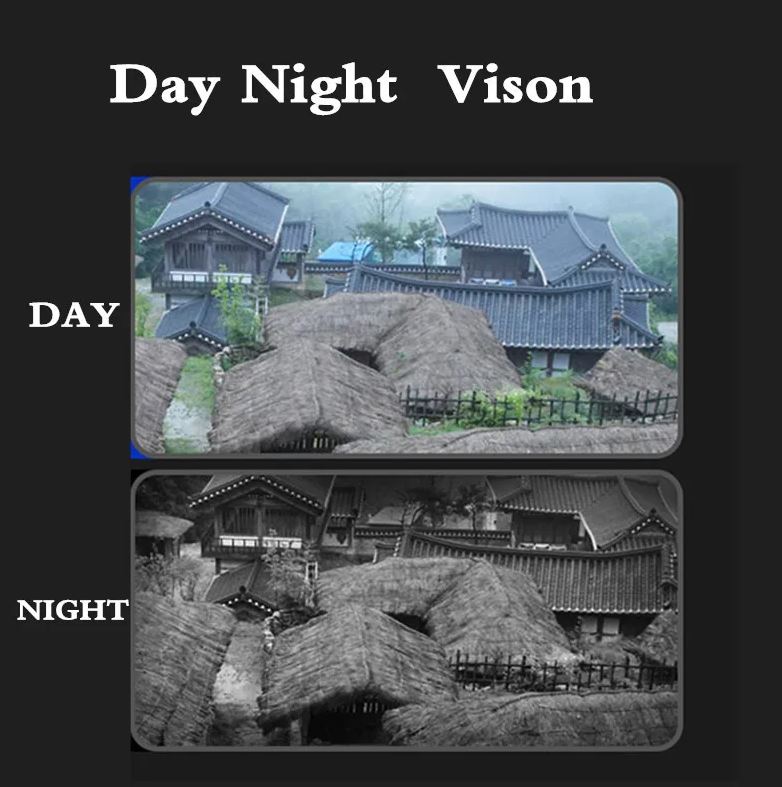 6×50 Infrared Digital Night-Vision Monocular with 1.5-Inch Display