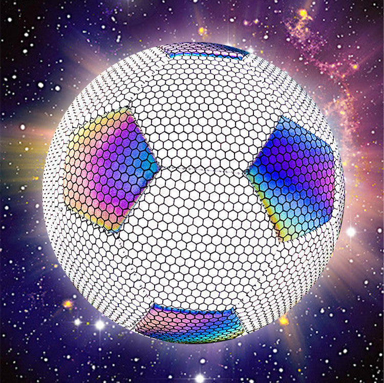 Reflective PU Soccer Ball for Match & Training