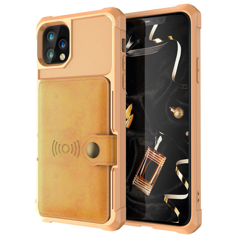Magnetic Card Sleeve Wallet Case for iPhone 13 Series