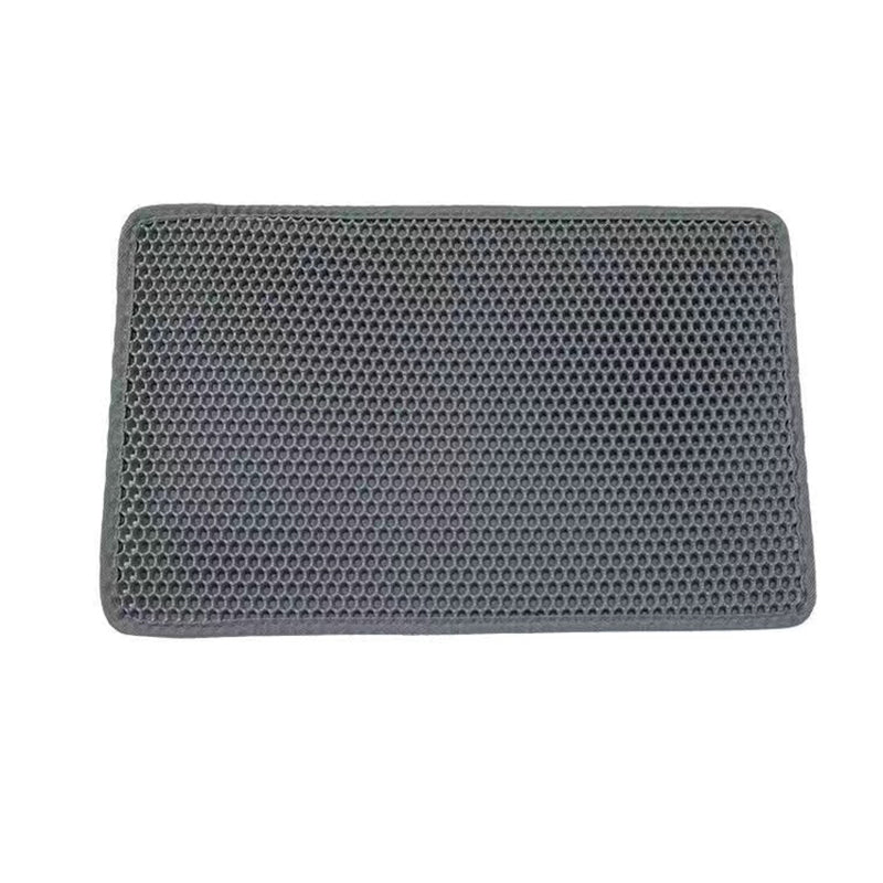 Double-Layer EVA Cat Litter Mat – Honeycomb Trapping, Waterproof Base, Easy Clean | 5 Sizes | 6 Colors