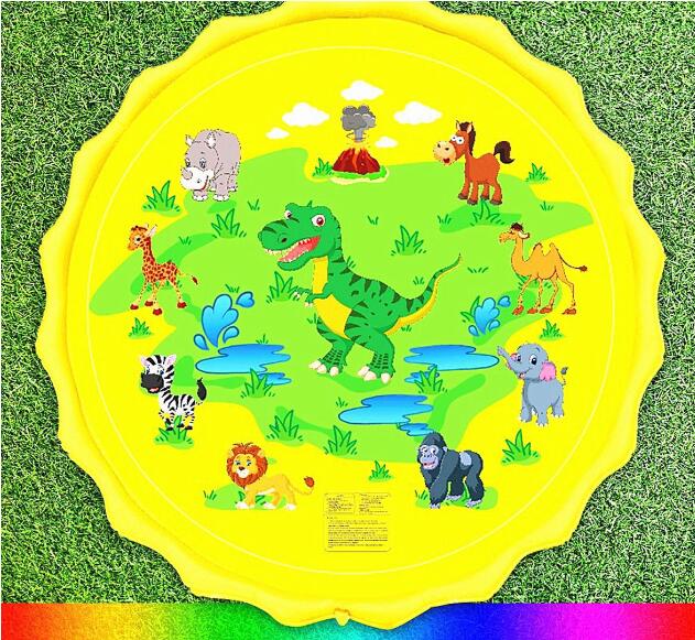Kids’ PVC Sprinkler Splash Pad Water Mat