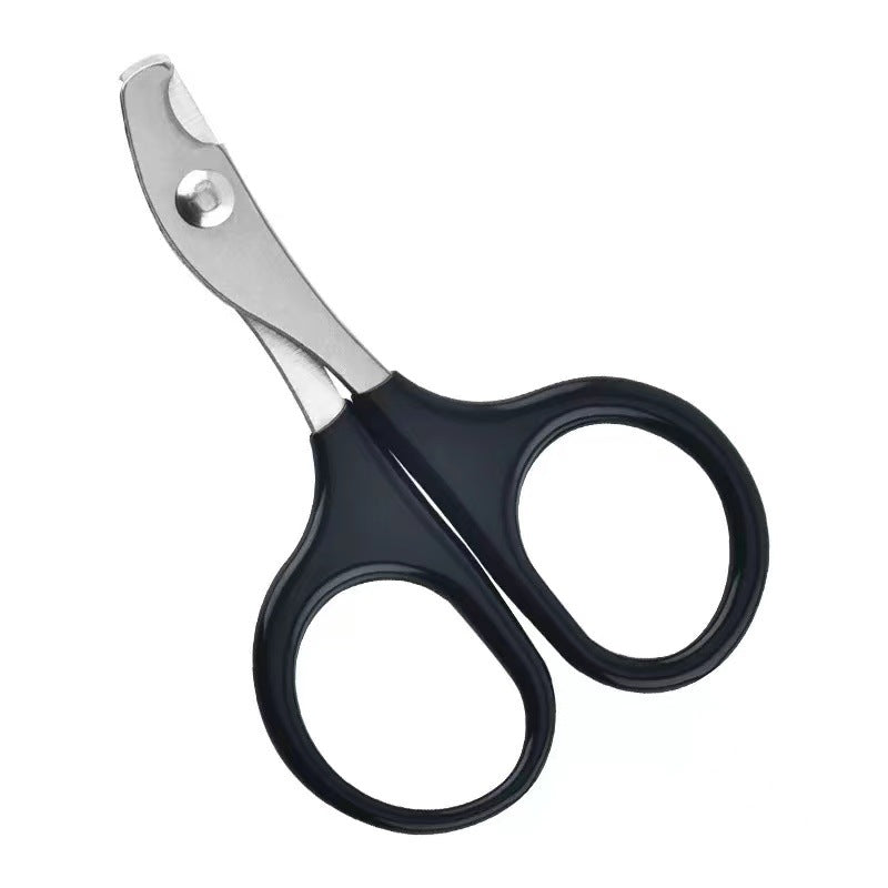 Stainless Steel Pet Nail Clippers – Scissor-Style, Curved Blade | Cats, Kittens & Small Pets | 4 Colors