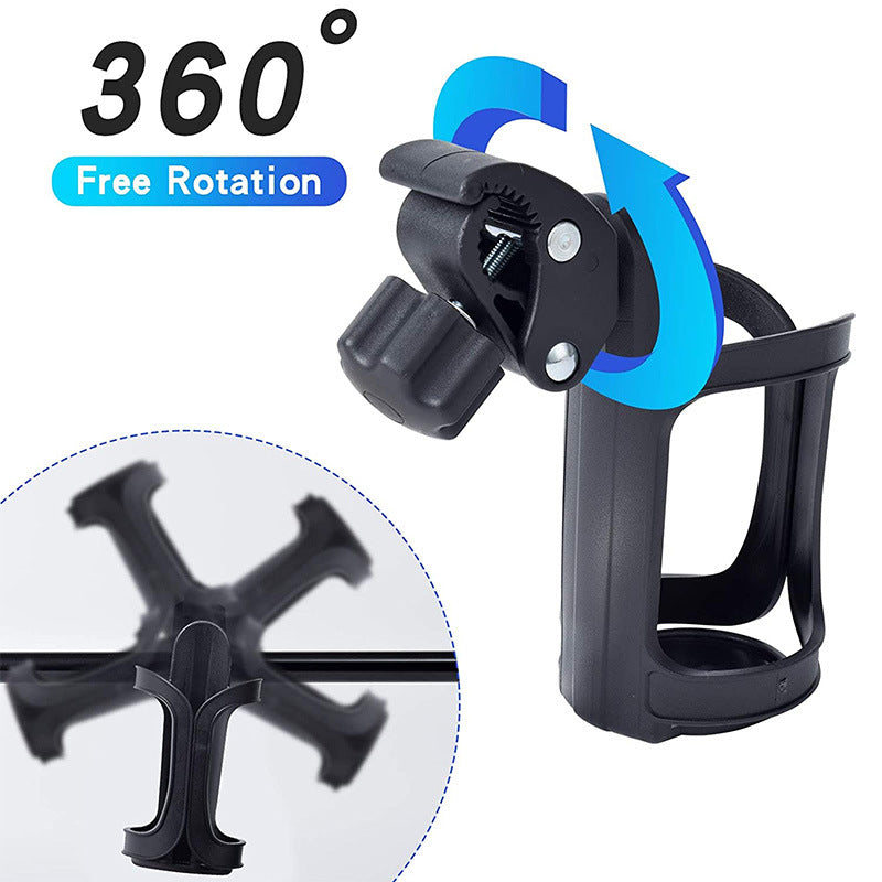 360° Adjustable Clamp-On Bottle Holder