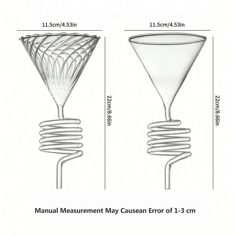 Spiral Cooling Pour-Over Coffee Dripper Stand – Ins-Style Americano Filter Holder