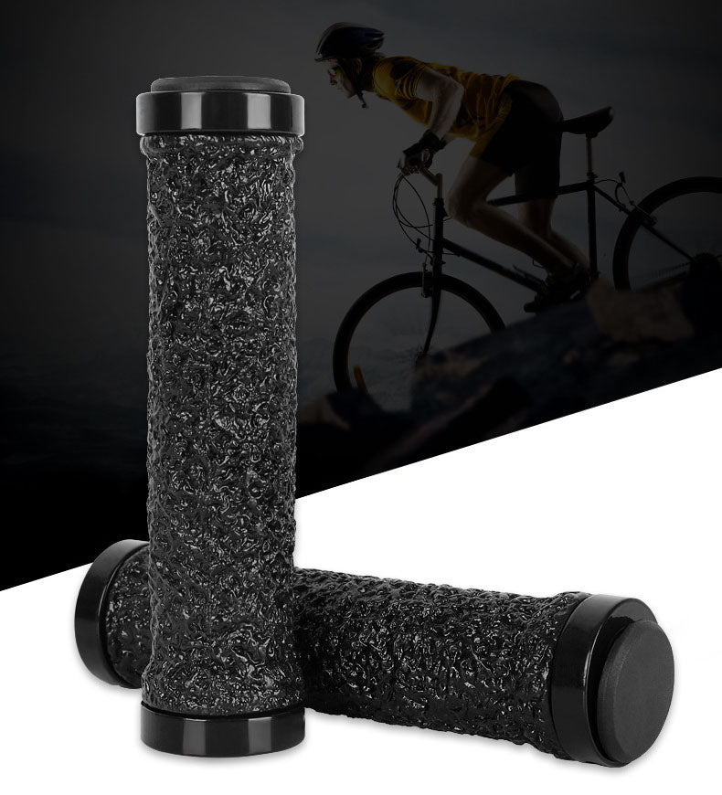 Locking Anti-Slip Bicycle Handlebar Grips, 22 mm, 13 cm