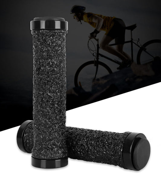 Locking Anti-Slip Bicycle Handlebar Grips, 22 mm, 13 cm