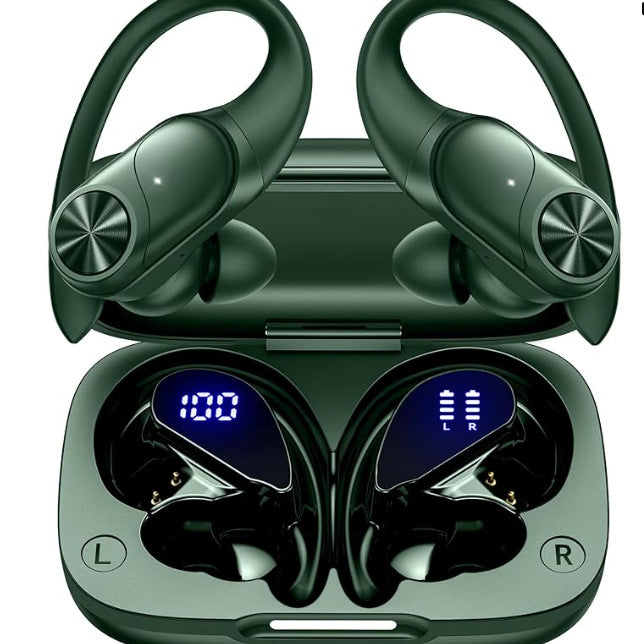 Wireless Bluetooth Sports Running Earbuds – Long Range, IPX7 Waterproof