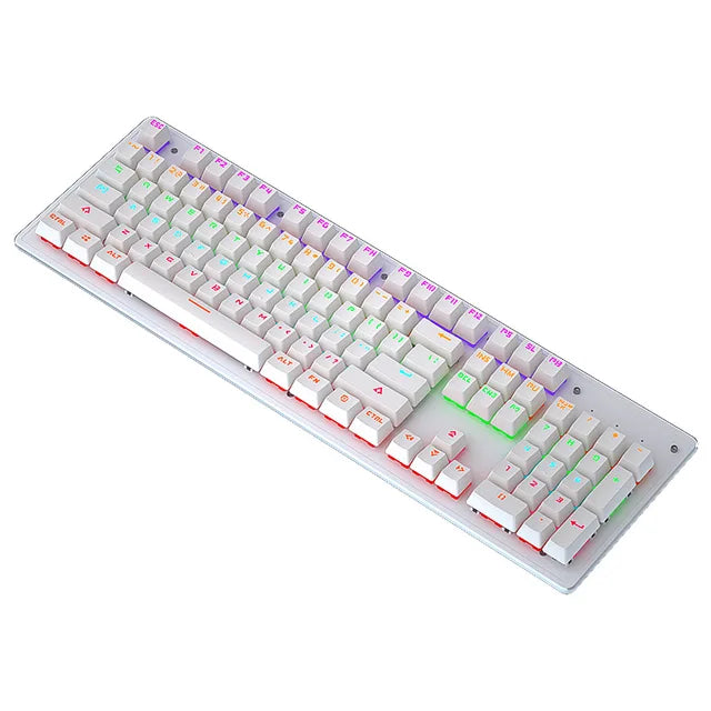 K880 104-Key Hot-Swappable Wired Mechanical Keyboard