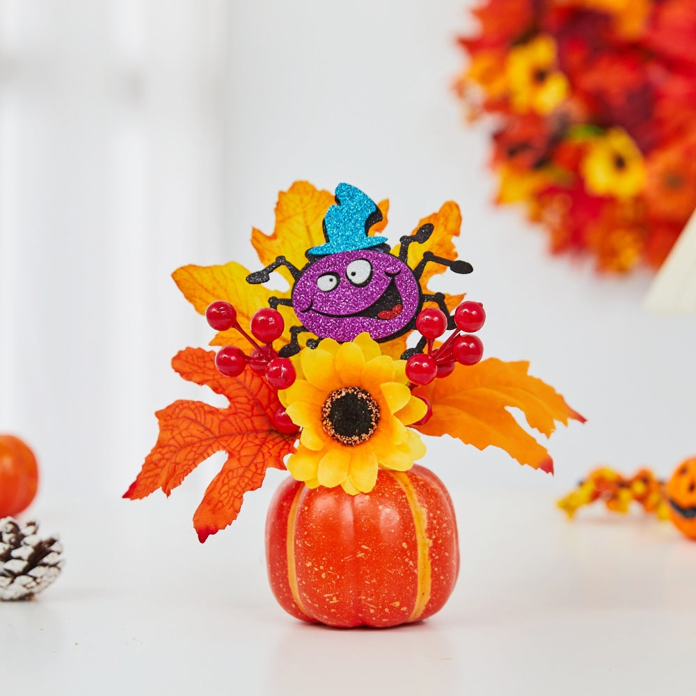 PVC Pumpkin Decoration for Halloween & Harvest Displays