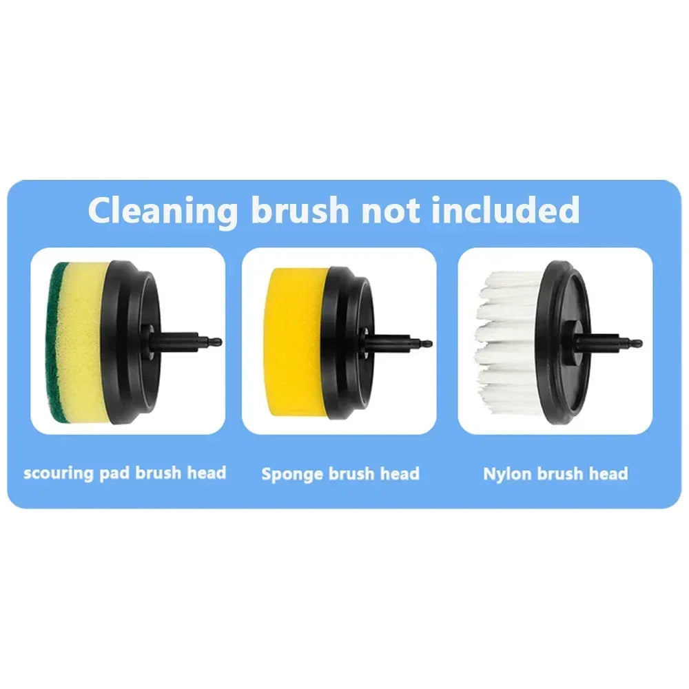 Wireless Electric Cleaning Brush USB Rechargeable Automatic Kitchen Dishwashing Brush Bathtub Tile Professional Cleaning Brush