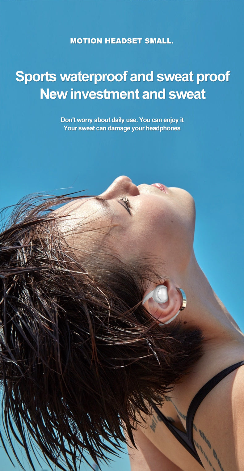 A1S Single-Ear Bluetooth Headset – Hanging Ear Business Sports Headset