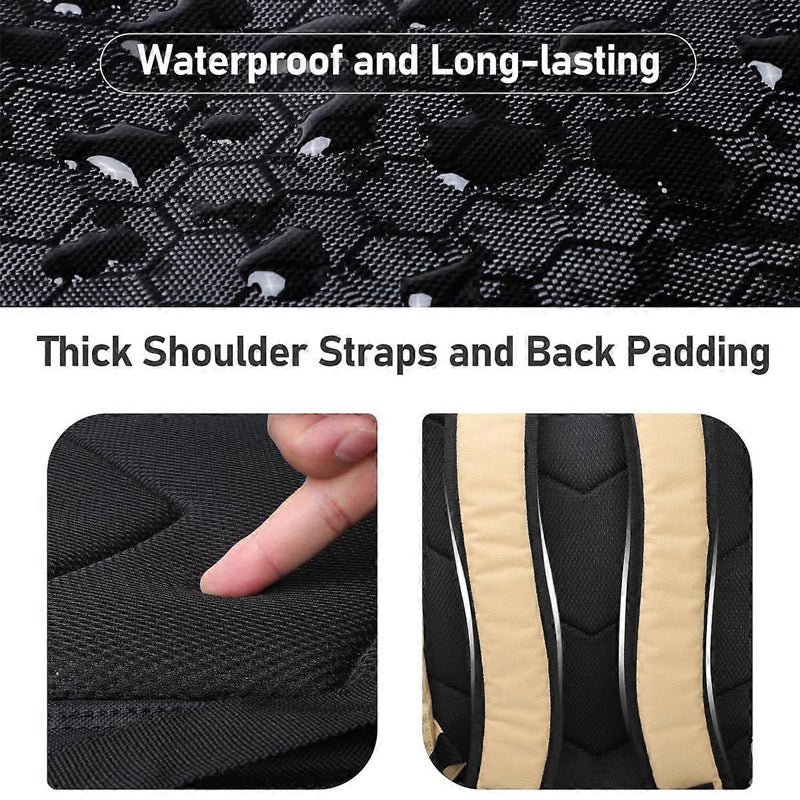42L Fishing Backpack with Rod Holder & 36 Pockets