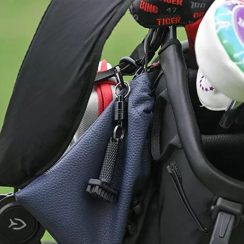 Magnetic Golf Club Cleaning Brush with Groove Pick