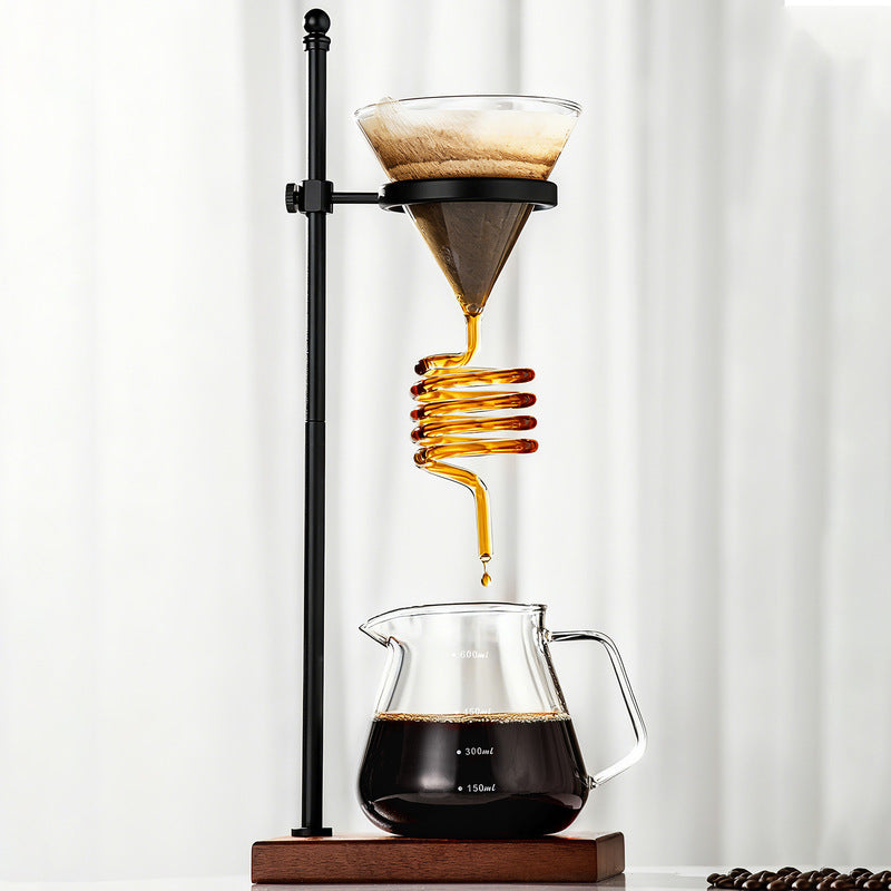 Spiral Cooling Pour-Over Coffee Dripper Stand – Ins-Style Americano Filter Holder