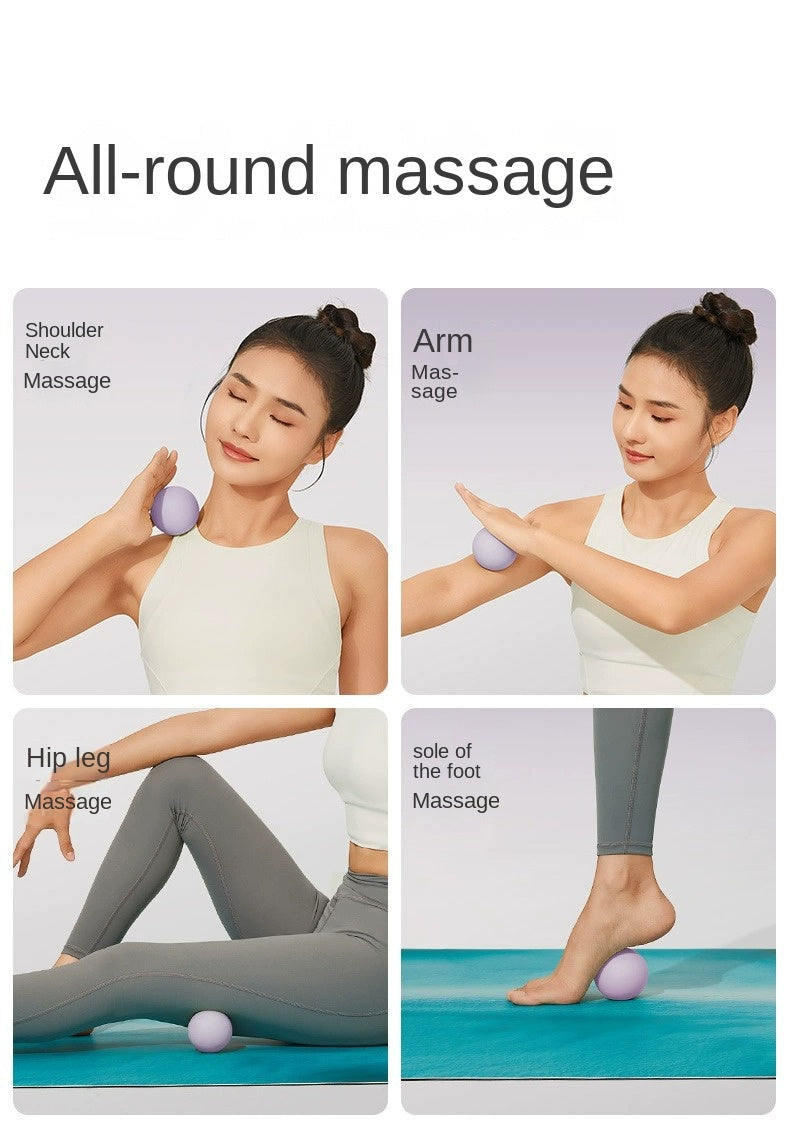 63 mm Silicone Fascia Massage Ball for Yoga and Foot Massage