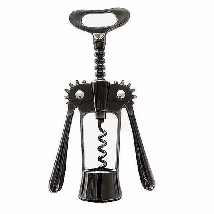 Premium Winged Corkscrew Wine Opener – Zinc Alloy Wing Lever Bottle Opener | Gift Box | Rose Gold, Chrome & White Nickel