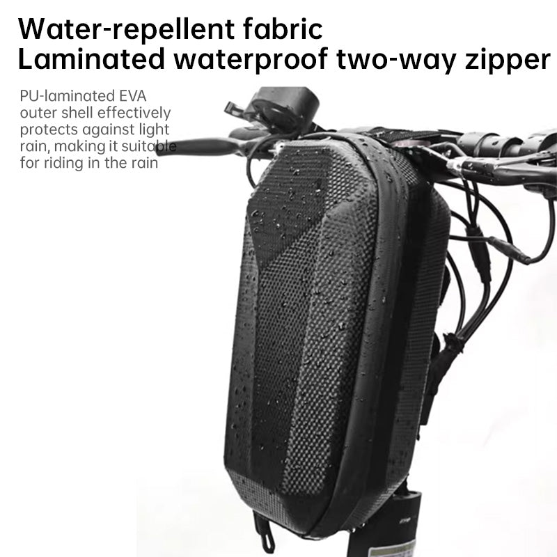 Portable Hard-Shell Hanging Storage Bag (3L/4L) – Waterproof Front Bag for Electric Scooter & Bike