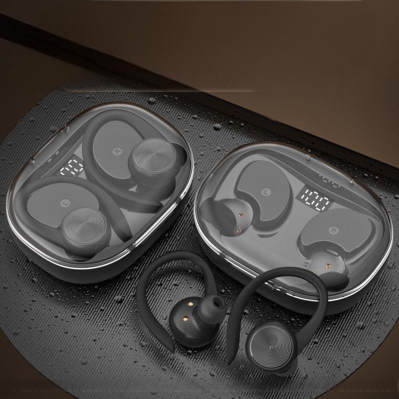 Q36 TWS Sports Bluetooth Earbuds – Hanging Ear Sweatproof Wireless Earphones