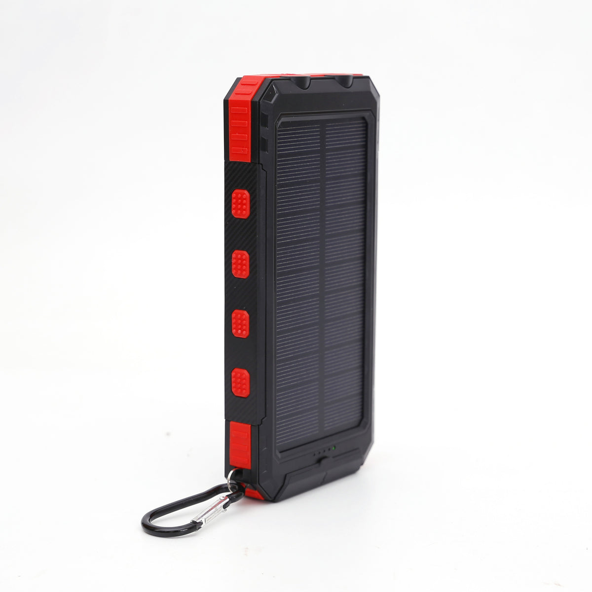 10,000mAh Solar Power Bank with Flashlights & Compass