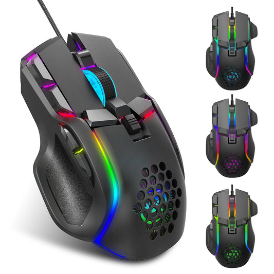S700 10-Key Programmable RGB Gaming Mouse