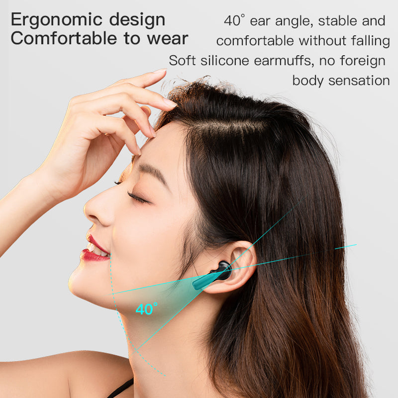 W20 True Wireless Bluetooth Earbuds – Touch Control In-Ear Headset