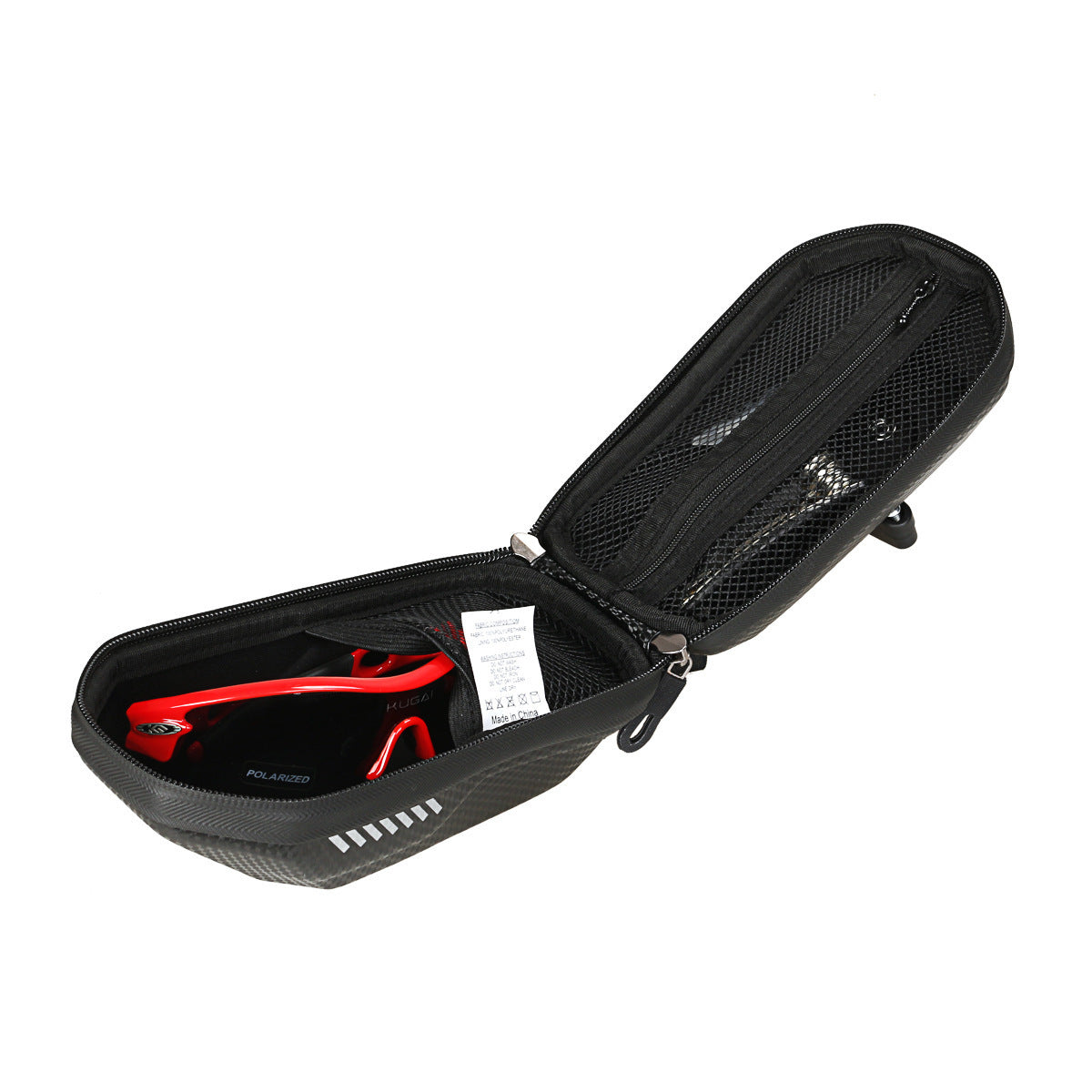 EVA Hard-Shell Bicycle Saddle Bag, 20 × 10 × 9 cm