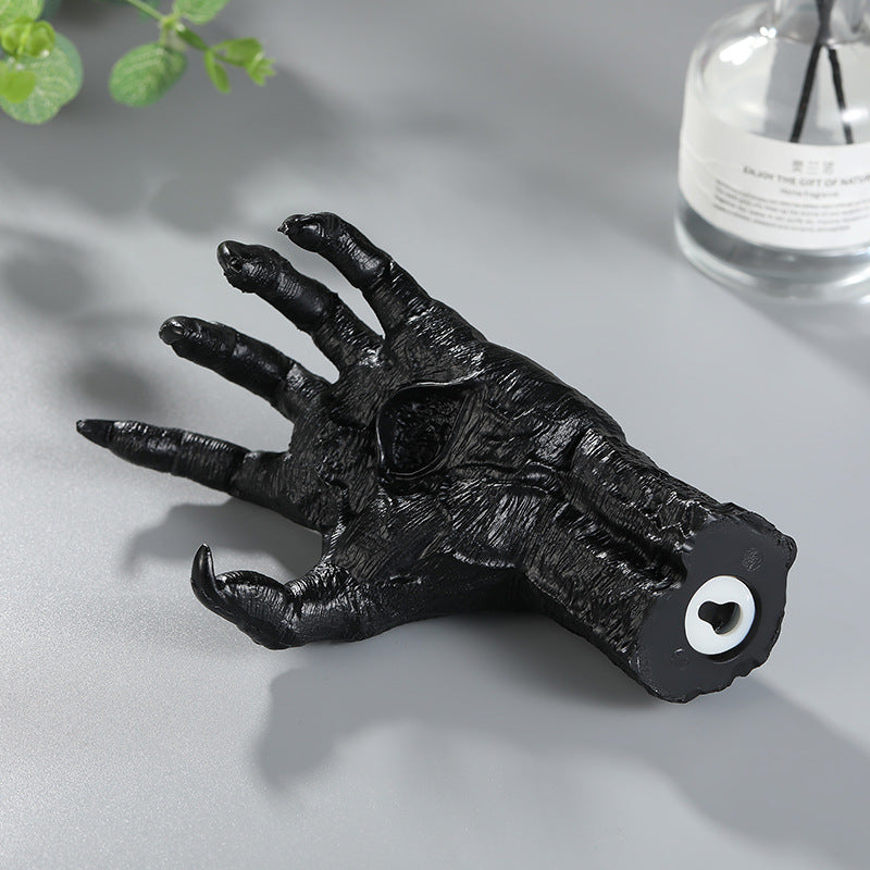 Halloween Resin Ghost Hand Decoration, Black or Gold