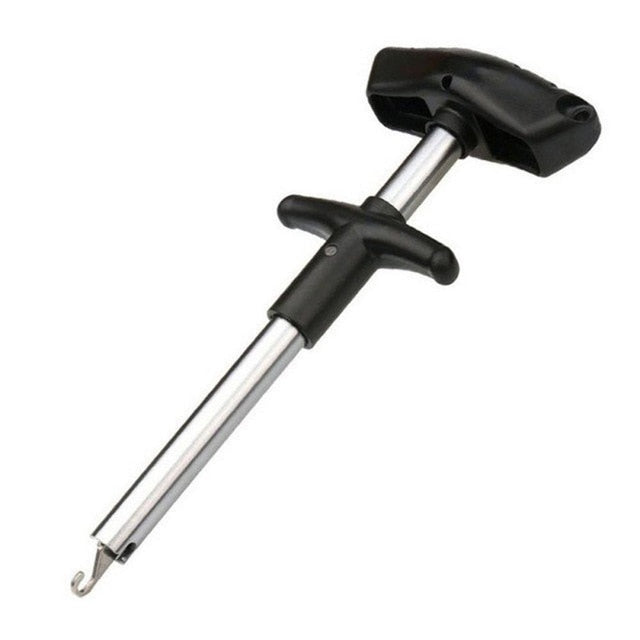 T-Type Fishing Hook Remover with Aluminum Shaft
