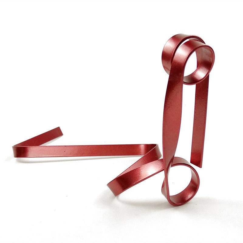 Ribbon Balance Wine Rack | Sculptural Iron Wine Bottle Holder | 4 Colors