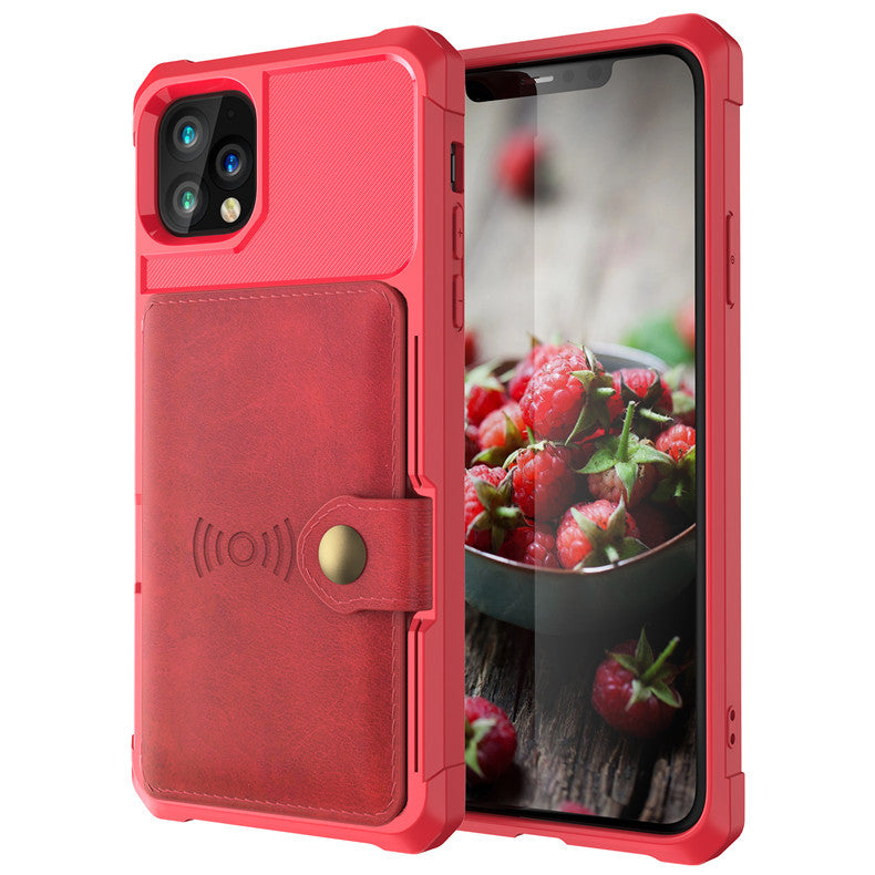 Magnetic Card Sleeve Wallet Case for iPhone 13 Series