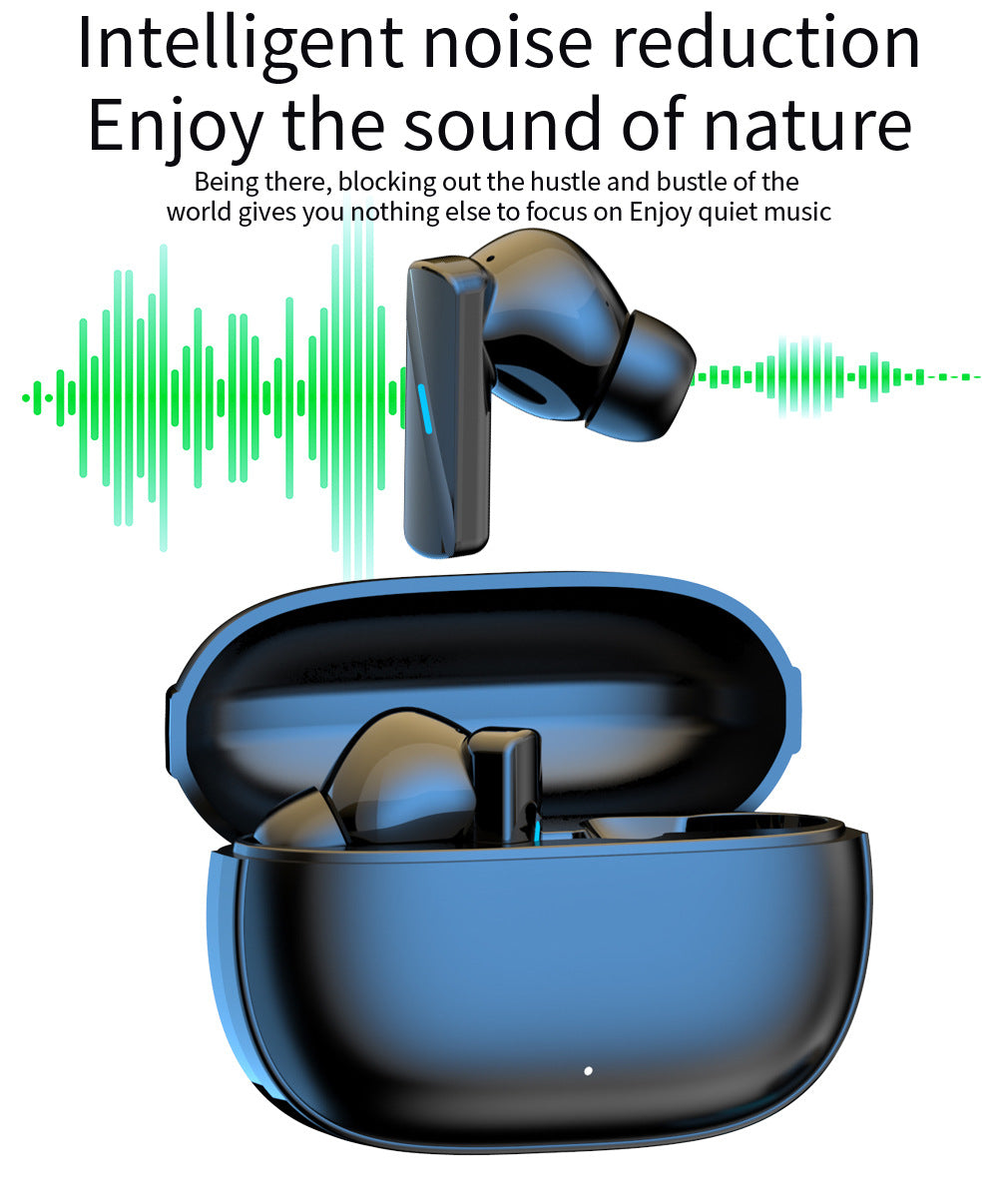 Wireless Earbuds with ANC + ENC Noise Cancelling – Bluetooth 5.3, Long Battery Life for Business