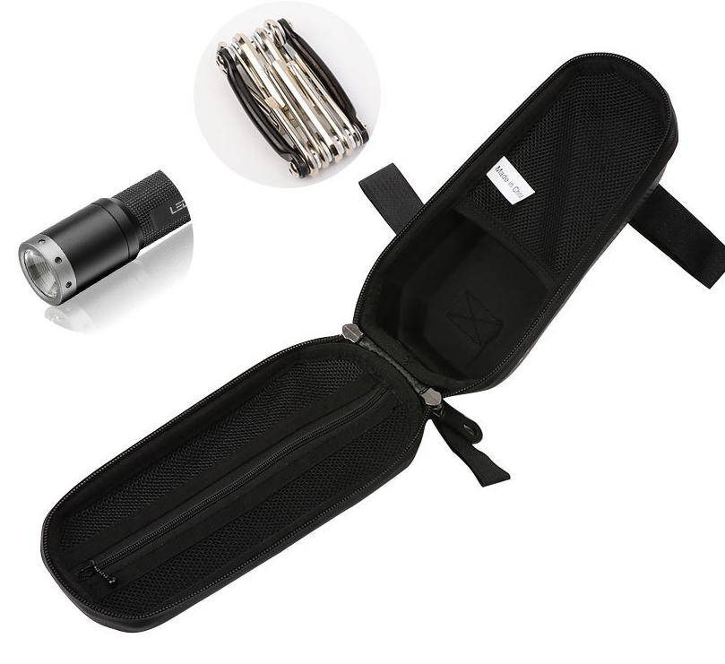 1.2L EVA Bicycle Top-Tube Bag with Hard Shell
