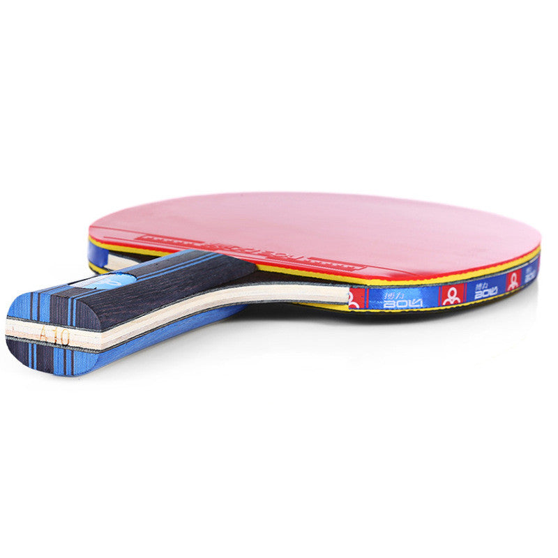 A10 Double-Sided Table Tennis Racket Set with 7-Layer Blade