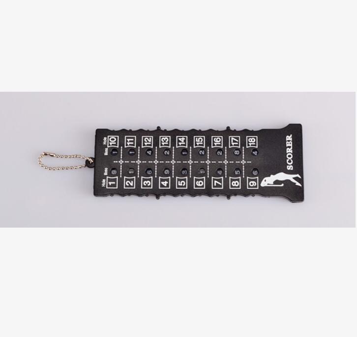 18-Hole Golf Stroke Counter with Ball Chain