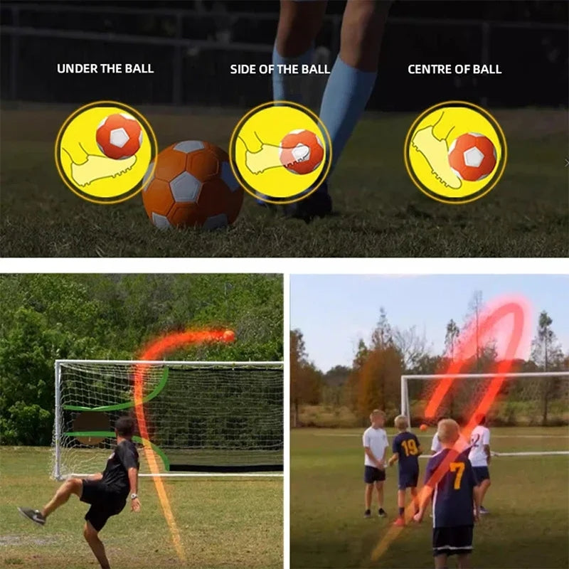 20 cm EVA Curve Soccer Ball for Kids and Teens