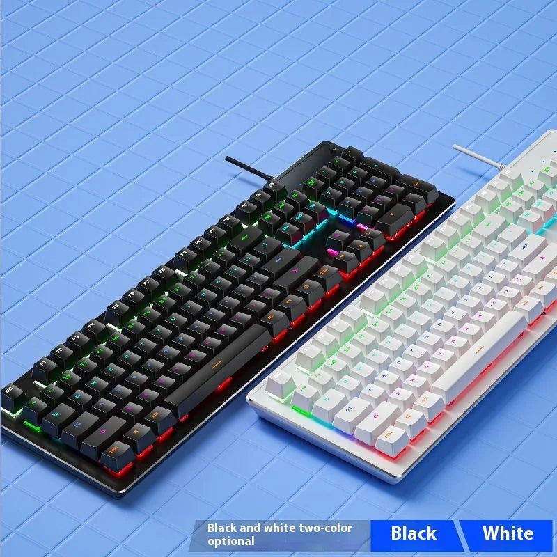 K880 104-Key Hot-Swappable Wired Mechanical Keyboard