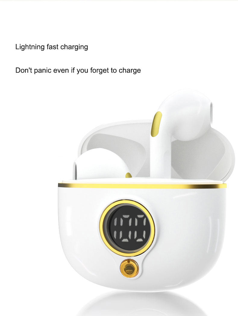 D20 Semi-In-Ear Sports Bluetooth Earbuds – Intelligent Noise Reduction, Long Battery Life