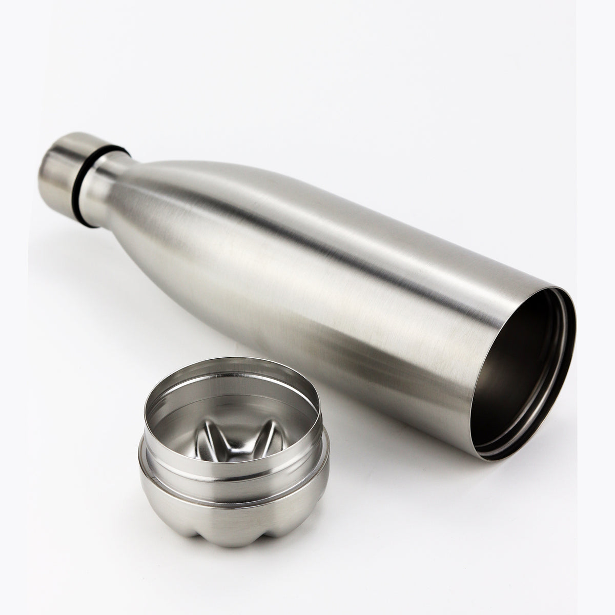 750ml Stainless Steel Insulated Water Bottle with Detachable Base