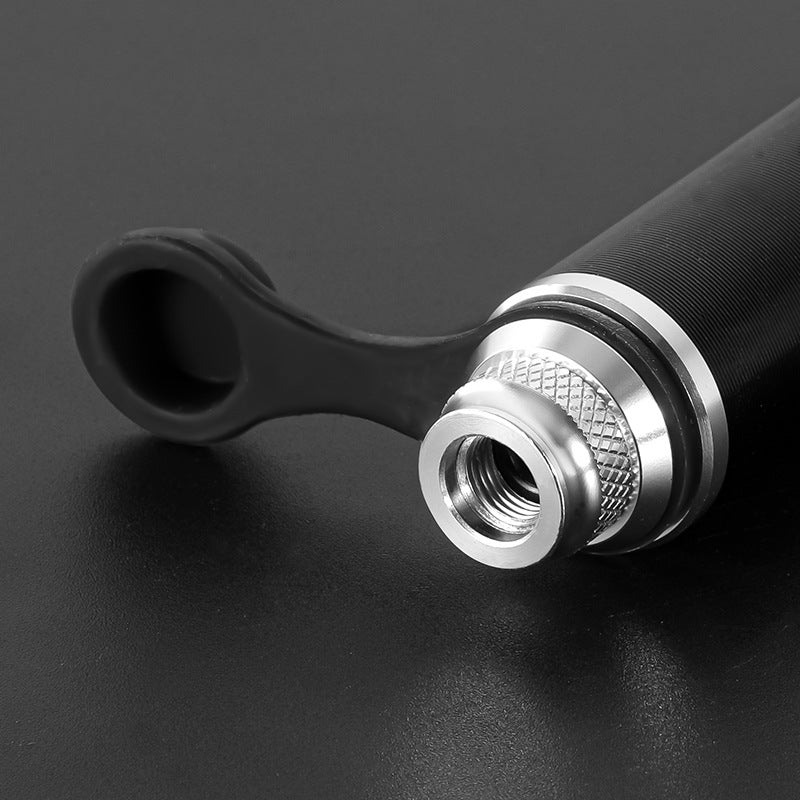 Mini Aluminum Alloy Bicycle Pump with 160 PSI and Dual Valve