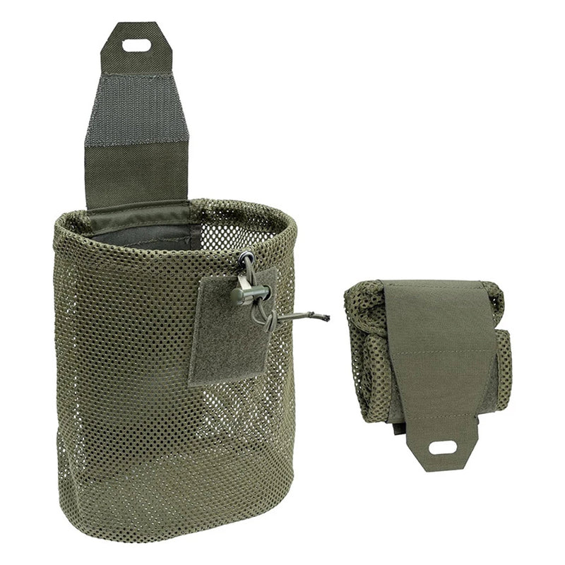 Foldable Nylon Mesh MOLLE Dump Pouch