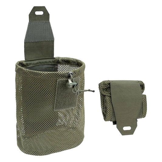 Foldable Nylon Mesh MOLLE Dump Pouch